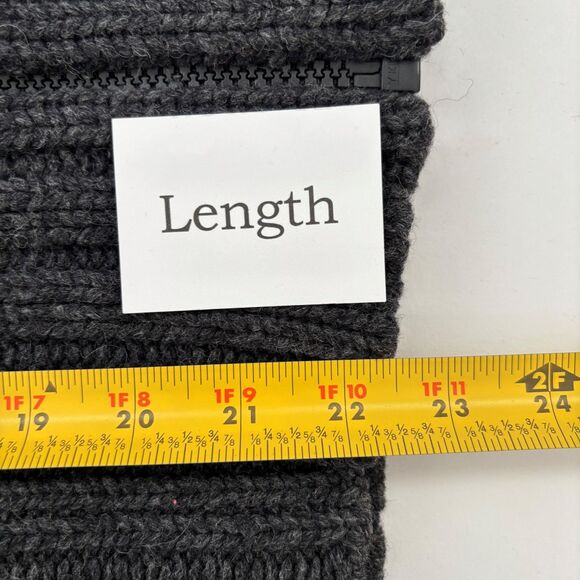 Gap Womens Chunky Cardigan Size M Sweater Lambswool Fisherman Gorpcore Preppy - Picture 7 of 7